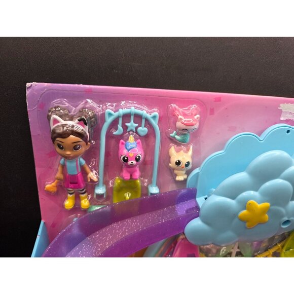 Dreamworks Gabbys Dollhouse Kitty Care Ear Purrfect Playroom 17 Pcs Toy Playset - Picture 2 of 5